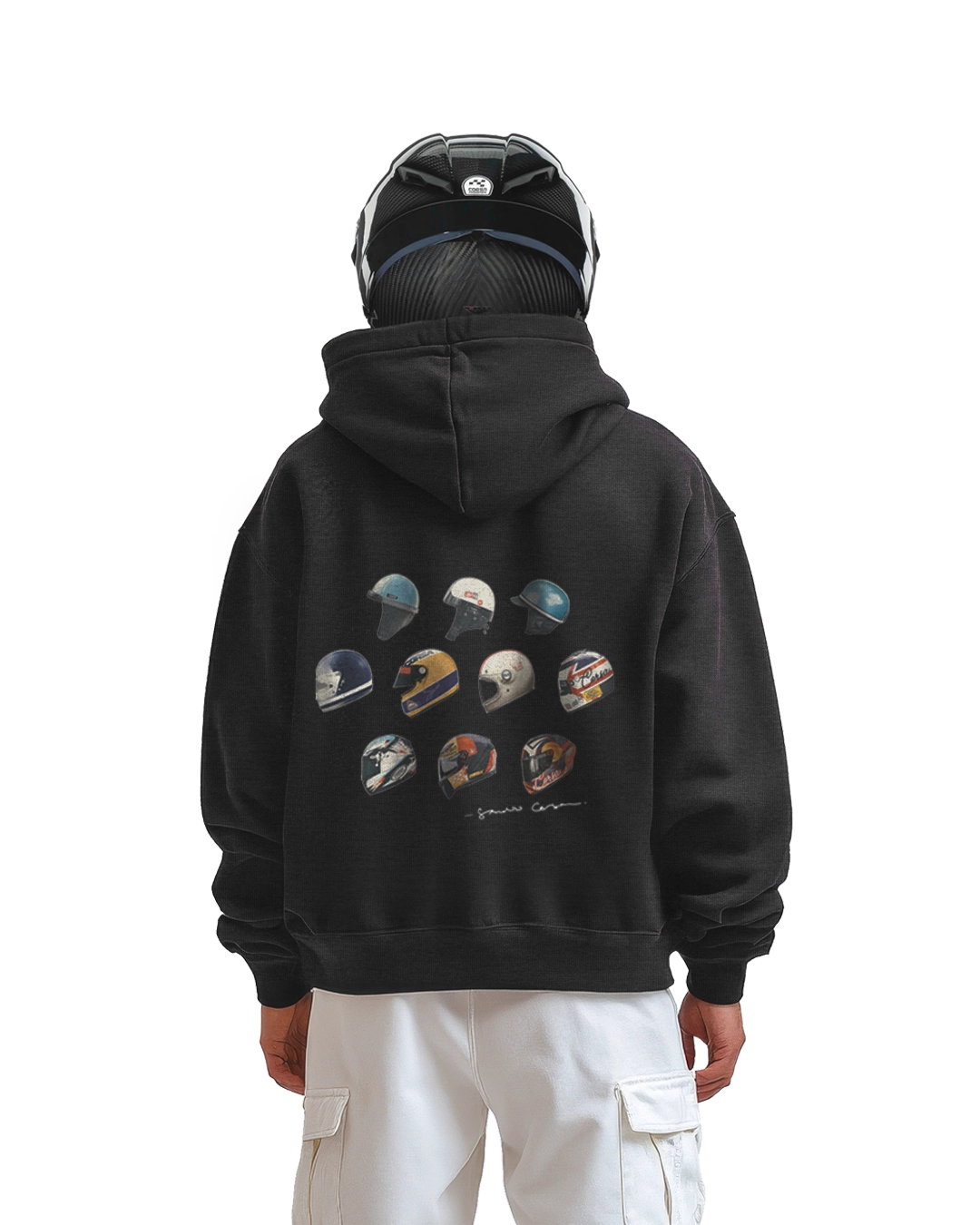 EVOLUTION OF HELMETS HOODIE