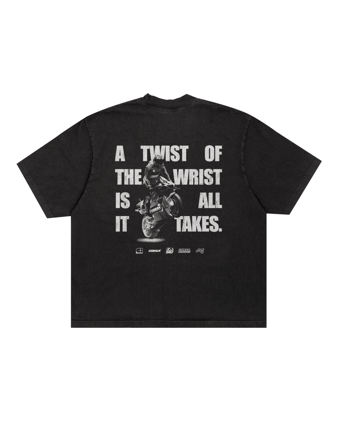 TWIST OF THE WRIST TEE